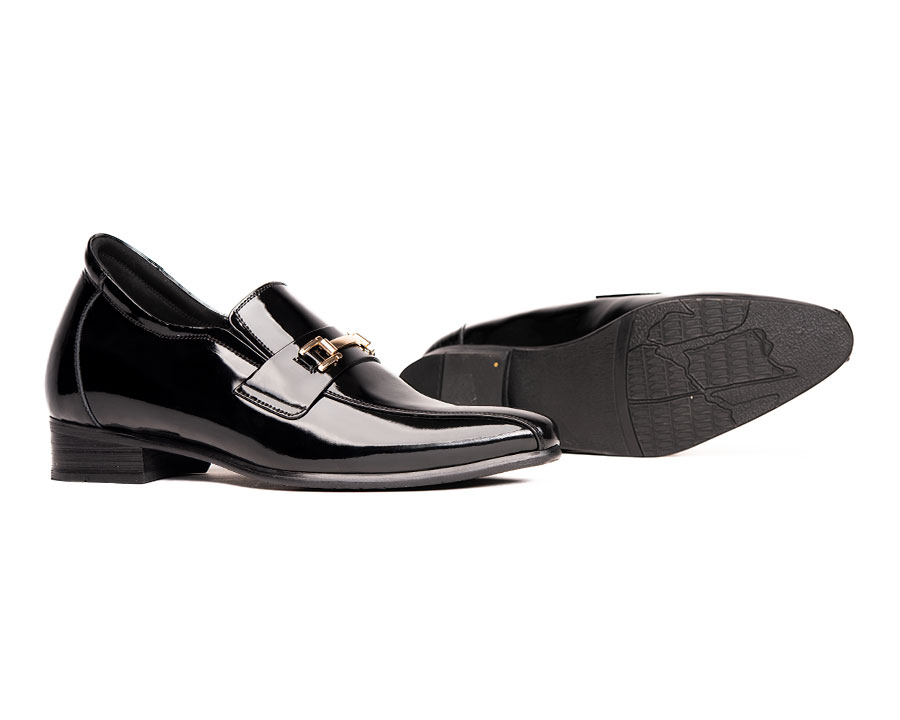 [8cm] shoes height increasing Men T&TRA S976 black ball
