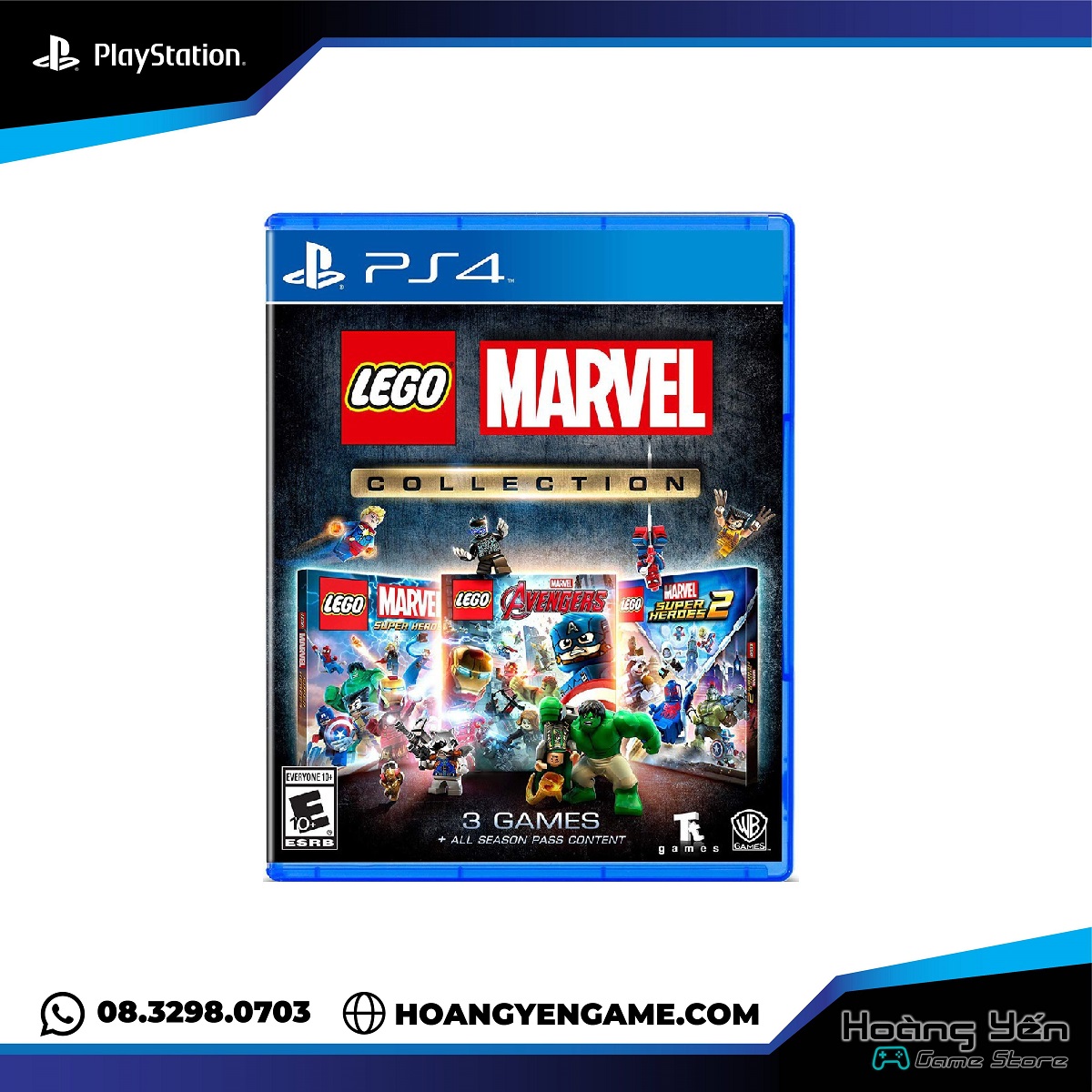 [HCM]Đĩa game Lego Marvel Collection PS4