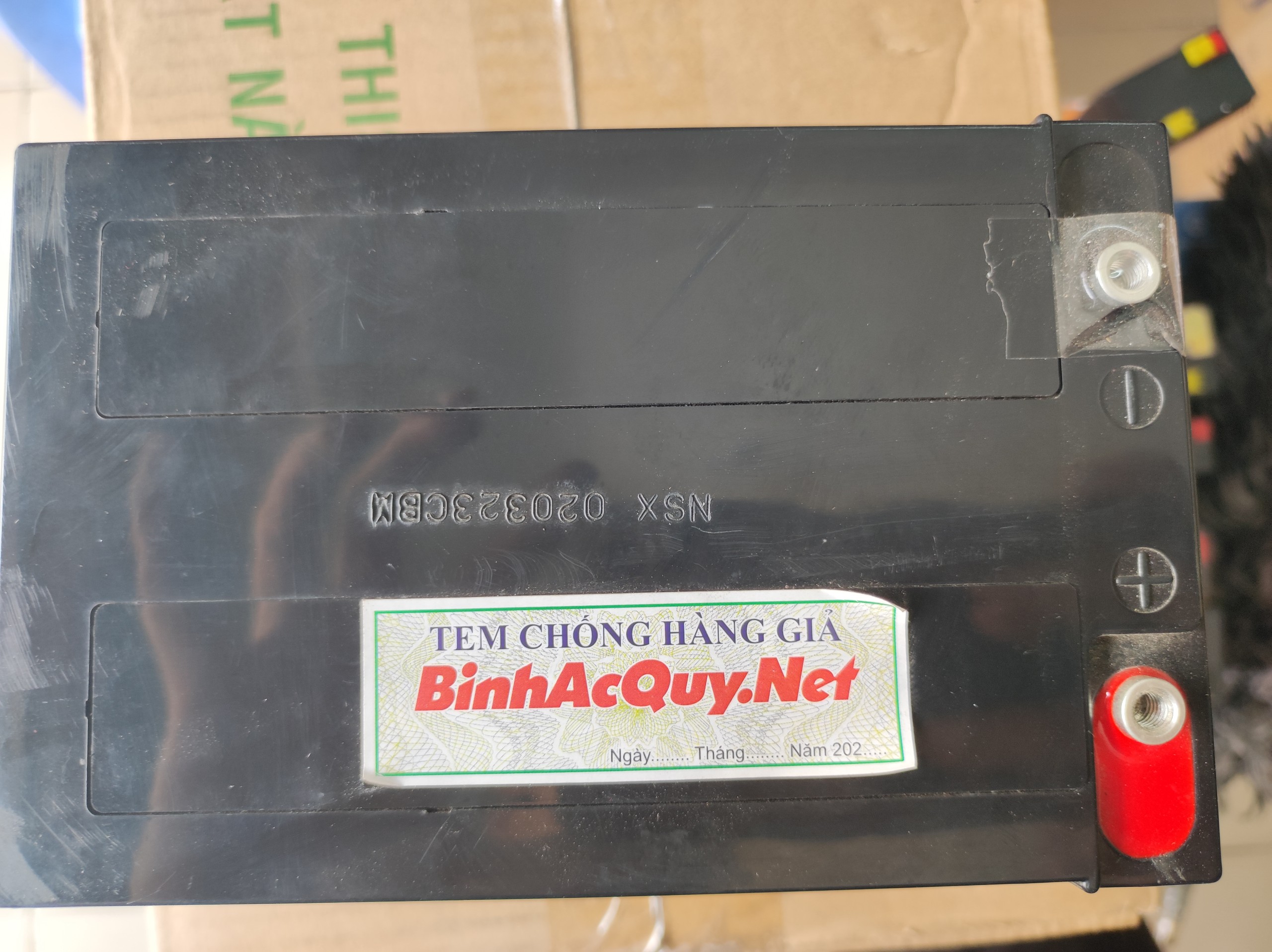 BÌNH ẮC QUY XE ĐẠP ĐIỆN WP12-12SE (12V - 12Ah) - GLOBE