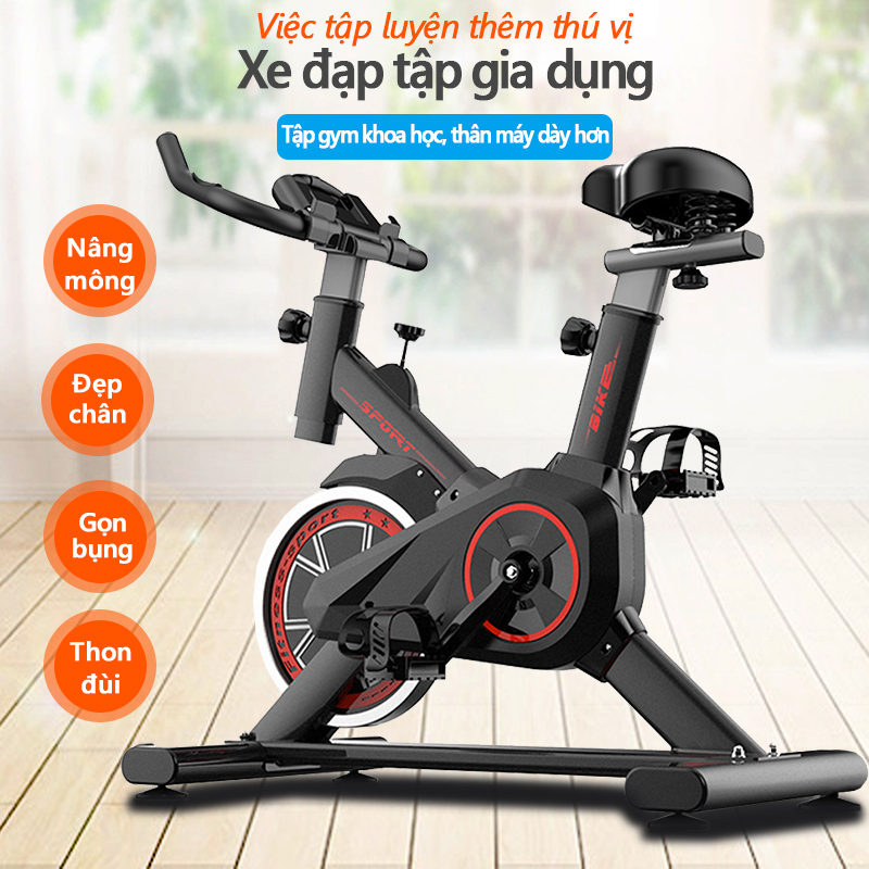 Xe đạp tập gym tại nhà dụng cụ tập gym đạp xe tại nhà yên tĩnh tiện lợi nhỏ gọn Keep Going Max
