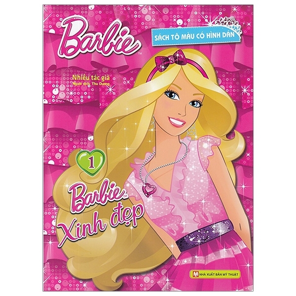 Fahasa - Barbie Xinh Đẹp 1 (Tô Màu Có Hình Dán)
