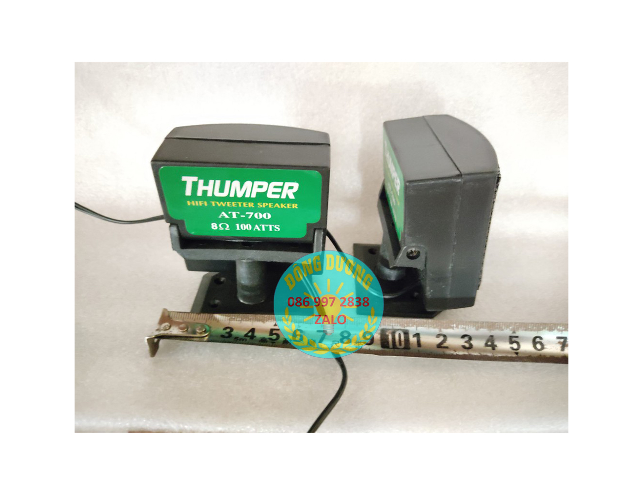 Loa siêu treble mini vuông - loa tăng trép để rời - giá 1 đôi