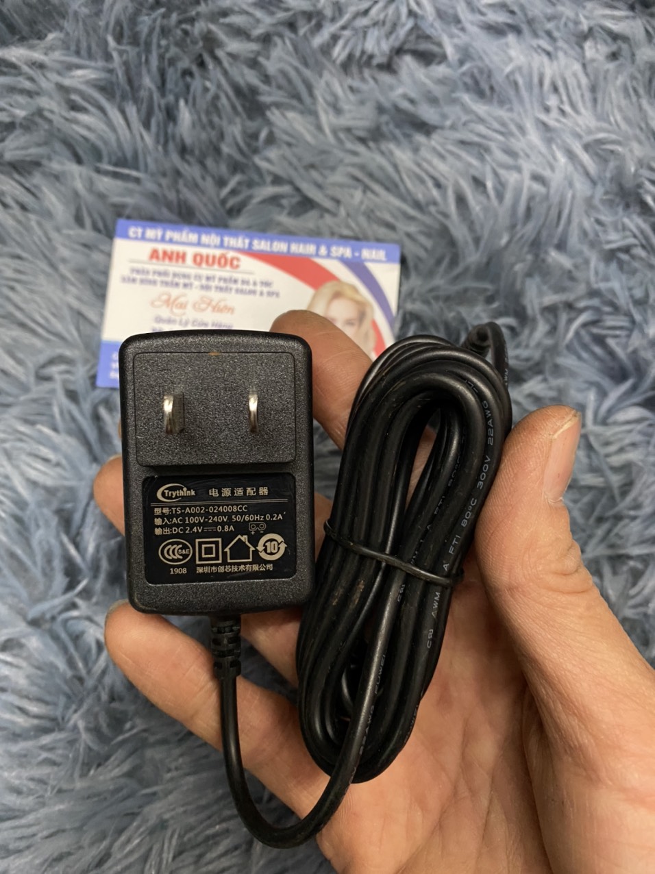 Sạc tông đơ codos t6 2.4v-0,8a