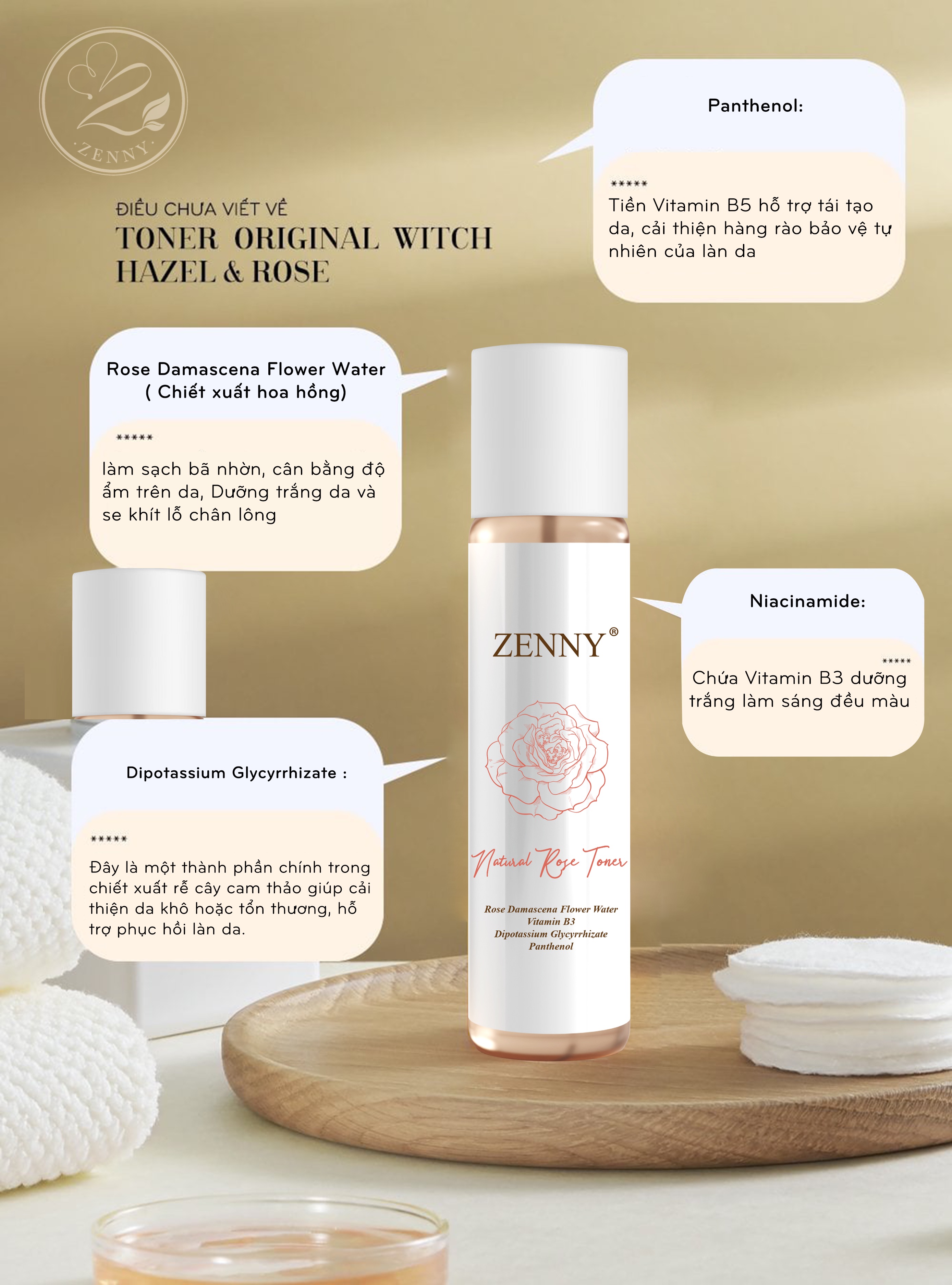NƯỚC HOA HỒNG ZENNY