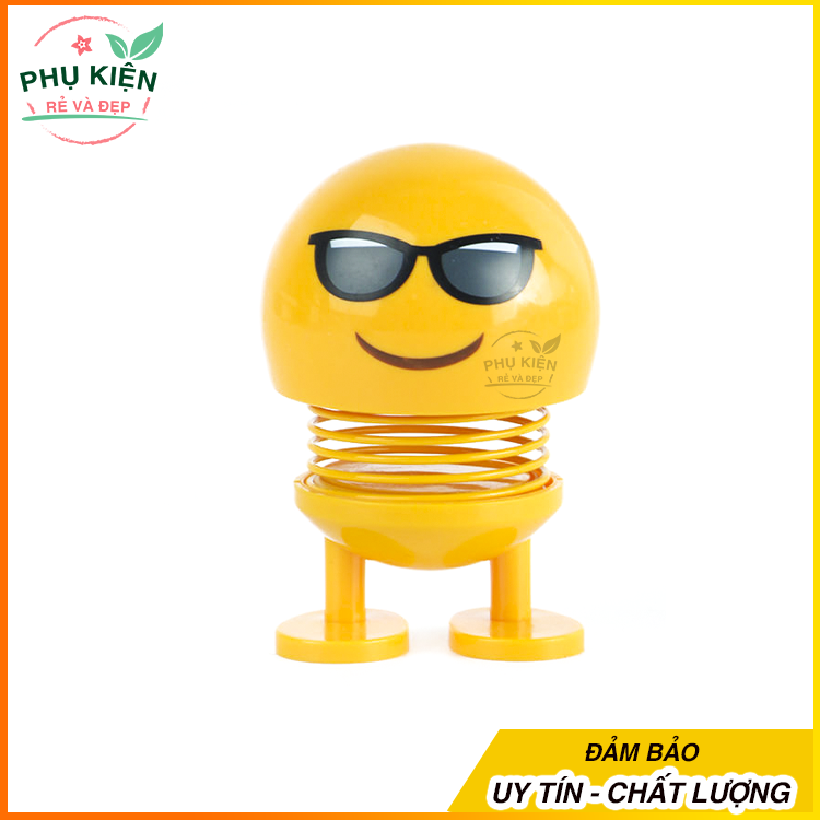 Con lắc lò xo emoji - đồ chơi siêu nhân - con lắc lò xo.