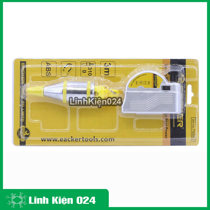 Quả dọi từ tính ( lập lòn từ tính) EACKER 310g có nam châm và ghim đính