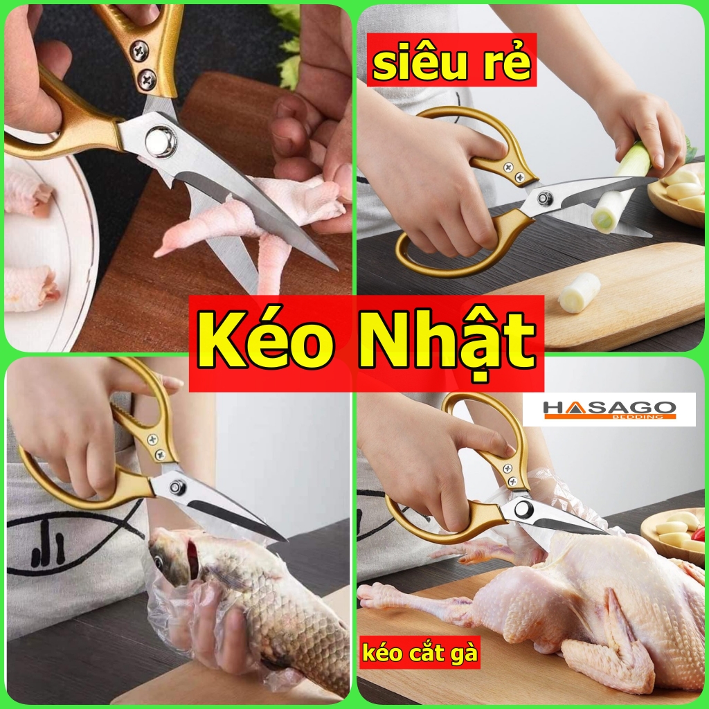 Kéo nhật sk5 đa năng kéo cắt gà nhật bản