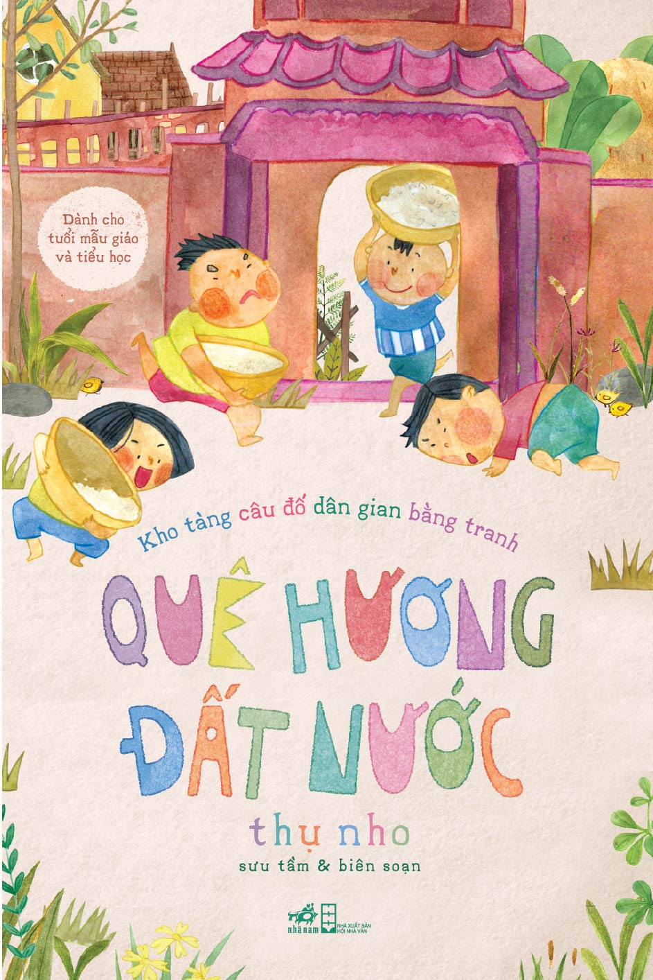 Sách - Bộ Kho tàng câu đố dân gian bằng tranh