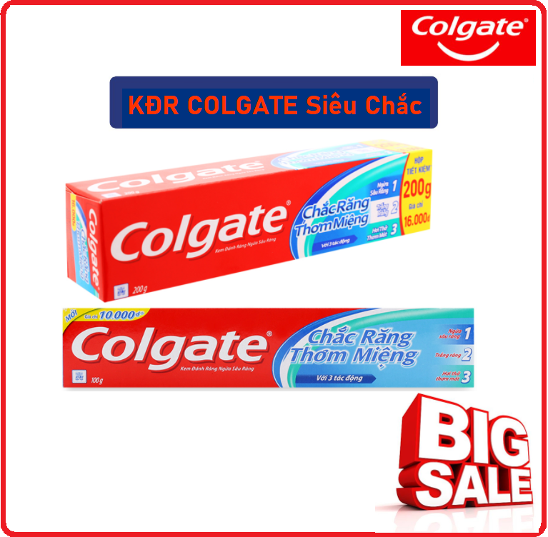 Kem Đánh Răng COLGATE Siêu Chắc 180g