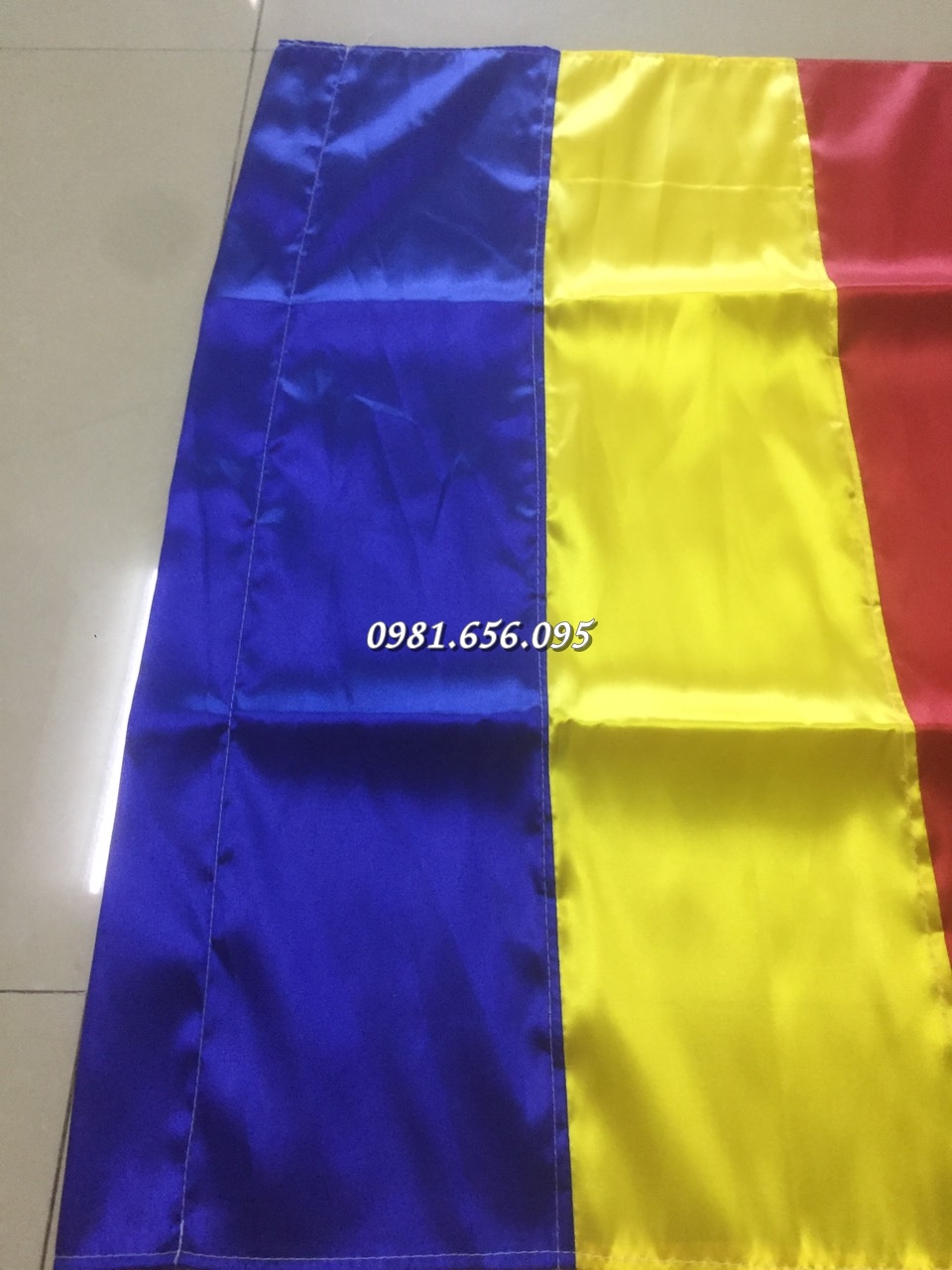 Cờ Phật Giáo Kích thước 0.7x1.1m