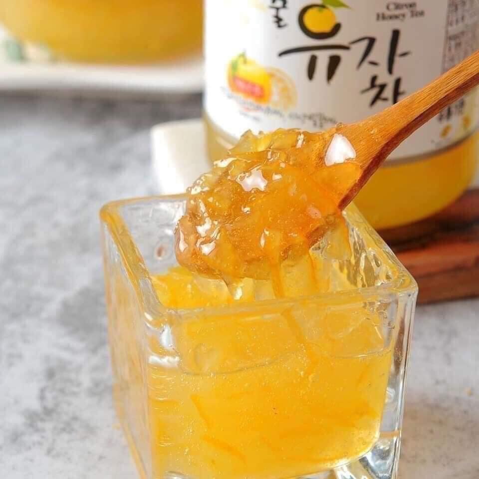 TRÀ CHANH MẬT ONG HÀN QUỐC HŨ 1KG.