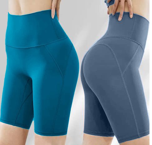 Quần Short Thể Thao Nữ Cao Cấp - Đa Màu Sắc, Chất Liệu Thoáng Khí, Phong Cách Biker Gym