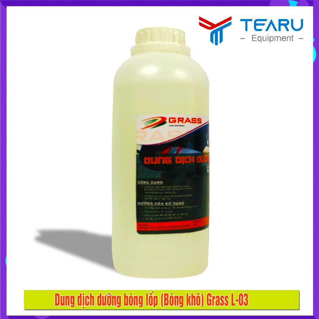 Dung Dịch Dưỡng Làm Đen Bóng Lốp GRASS 1L