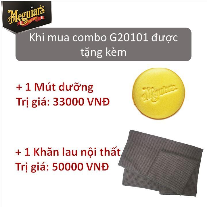 Meguiar's Combo Chăm sóc xe toàn diện G20101 (5 sản phẩm)
