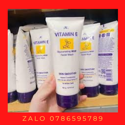 Sữa rửa mặt Aron vitamin E Thái lan