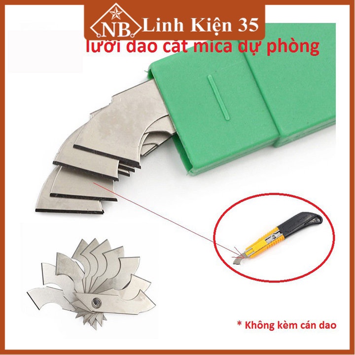 Lưỡi dao cắt mica loại tốt