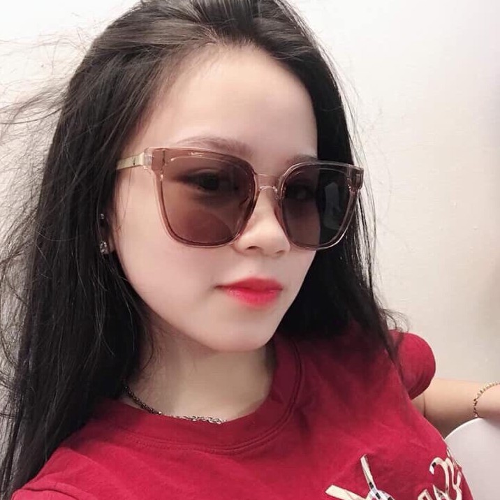 [FREESHIP] Kính Mát V Chân Vàng Nam Nữ Đơn Giản
