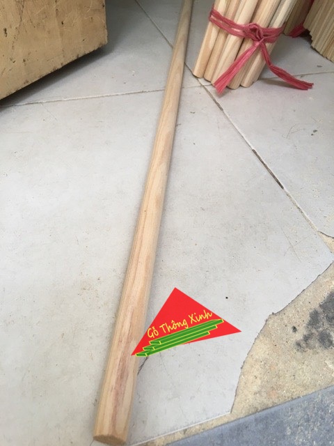 [HCM]Thanh gỗ tròn dài 50cm đường kính 2cm