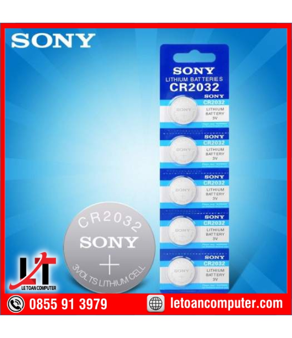 Pin Cmos Sony CR2032 Lithium 3V Chính Hãng
