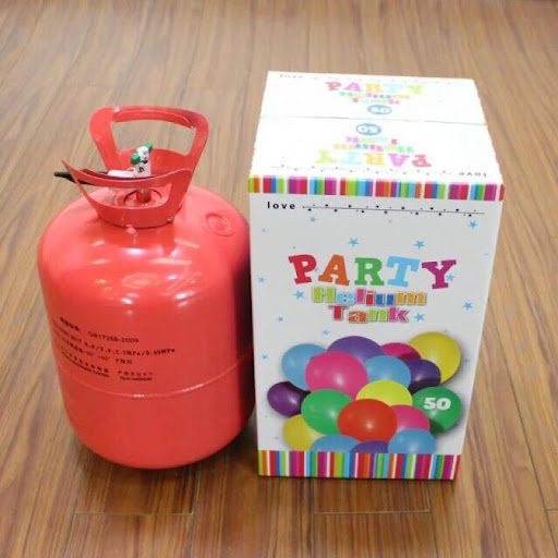 bình heli bơm bóng bay 22 lít 50 quả