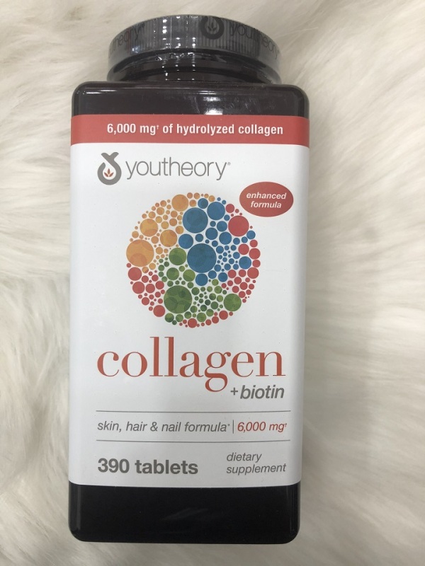 Collagen Youtheory 123 Collagen 390 Viên Của Mỹ. Hàng xách tay có bill mua hàng