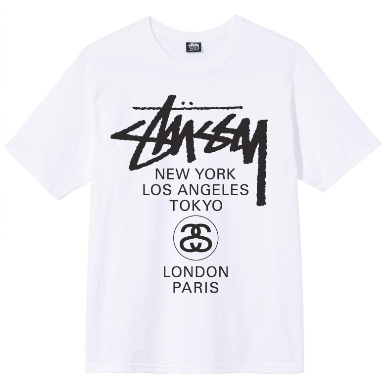Áo thun Stussy World Tour - CÓ SẴN