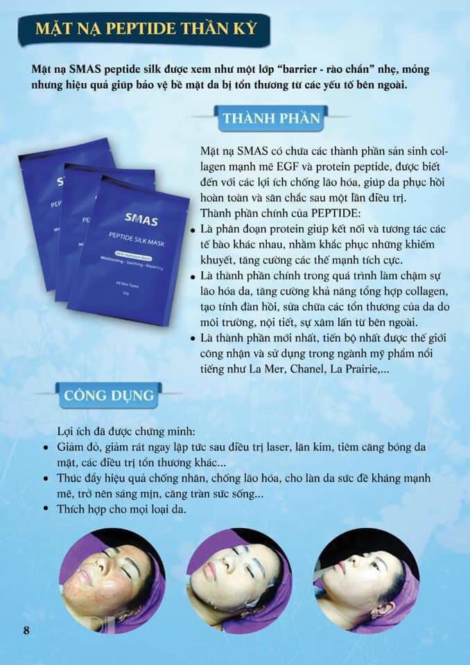 Combo 2 mặt nạ phục hồi Smas