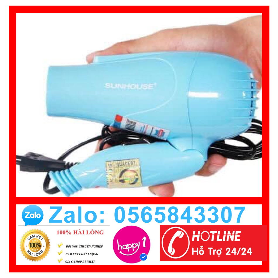 Máy Sấy Tóc SUNHOUSE du lịch - Máy Sấy Tóc SUNHOUSE gấp gọn