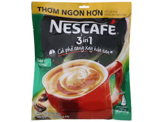 Cà phê sữa NesCafé 3 in 1 đậm vị cà phê ( 8gói x 17g )