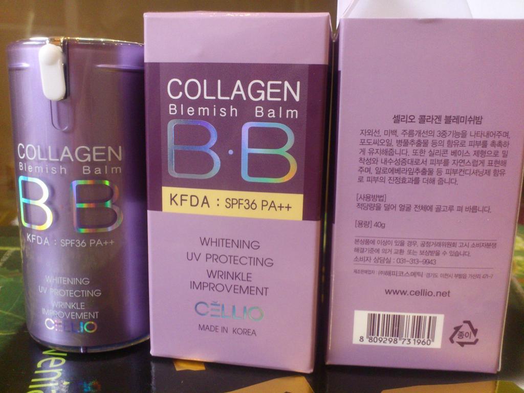 Kem nền BB Collagen Celio