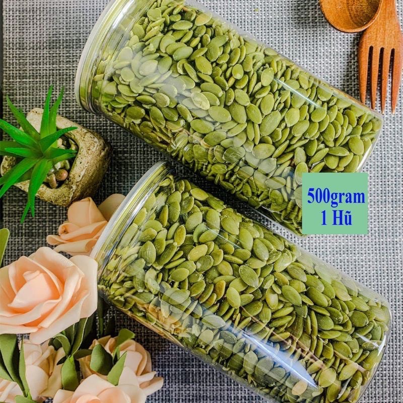 500Gram Nhân Hạt Bí Xanh Ấn Độ ( Sống và Chín)