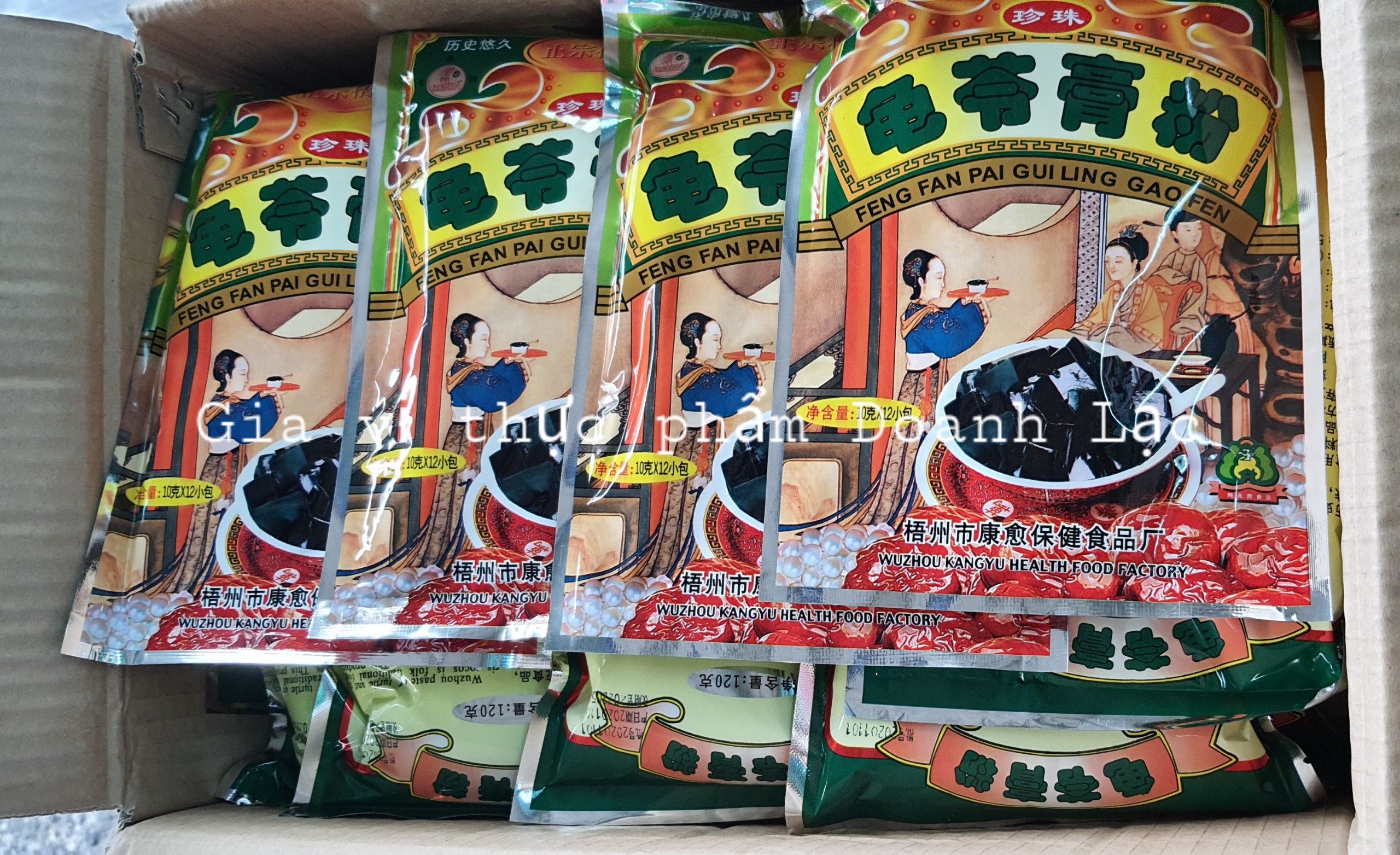 [HCM]Gói bột quy linh cao 120g (12 gói × 10gr)