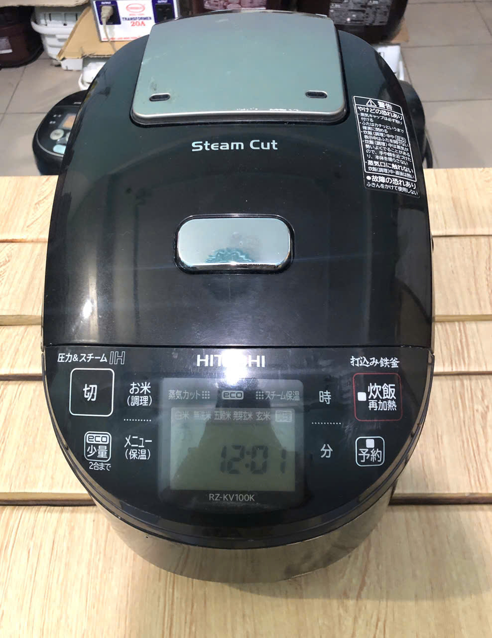 Nồi cơm điện cao tần IH Panasonic hàng nội địa Nhật ít dùng còn đẹp date cao 2021