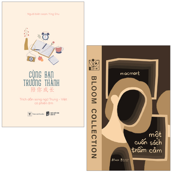 Fahasa - combo sách hay sách một cuốn sách trầm cảm + cùng bạn trưởng thành