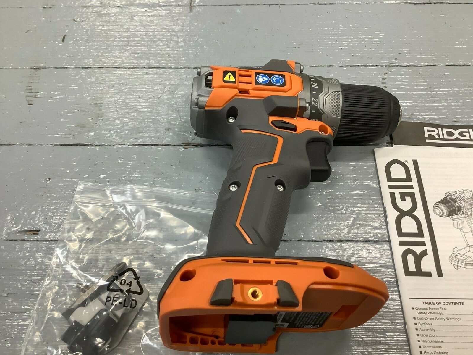 Máy khoan chính hãng Ridgid R8701 18V Sub-Compact BRUSHLESS.