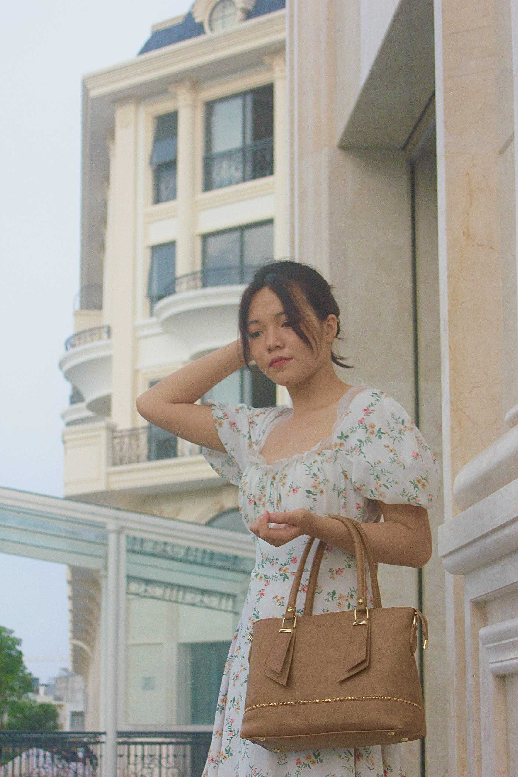Túi xách nữ công sở thời trang CNT TX41 cao cấp (Kèm ví)