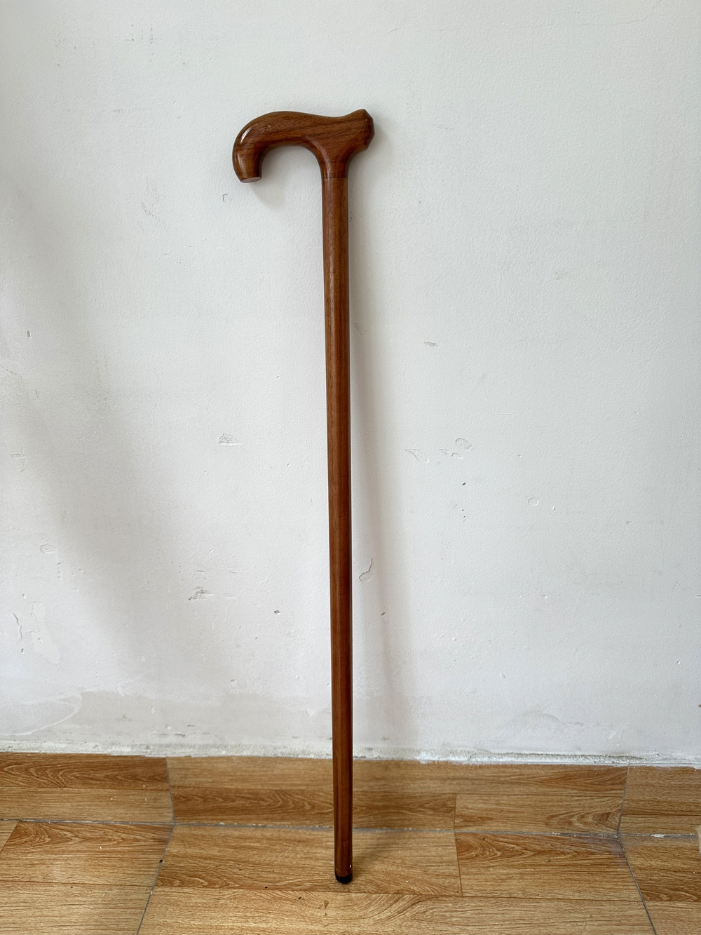 [Type 1] batoong wood stick for elder-wooden walking aid for elder-L handle-solid tree wood