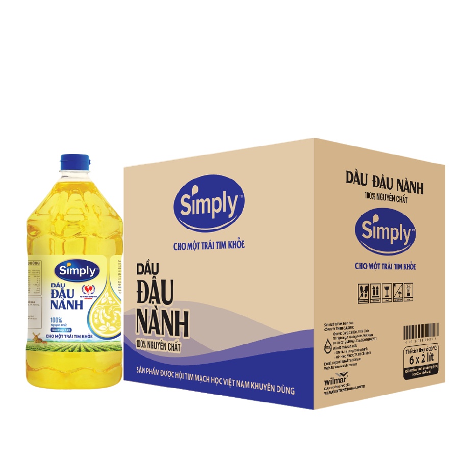 Dầu Ăn Đậu Nành Simply (2L)