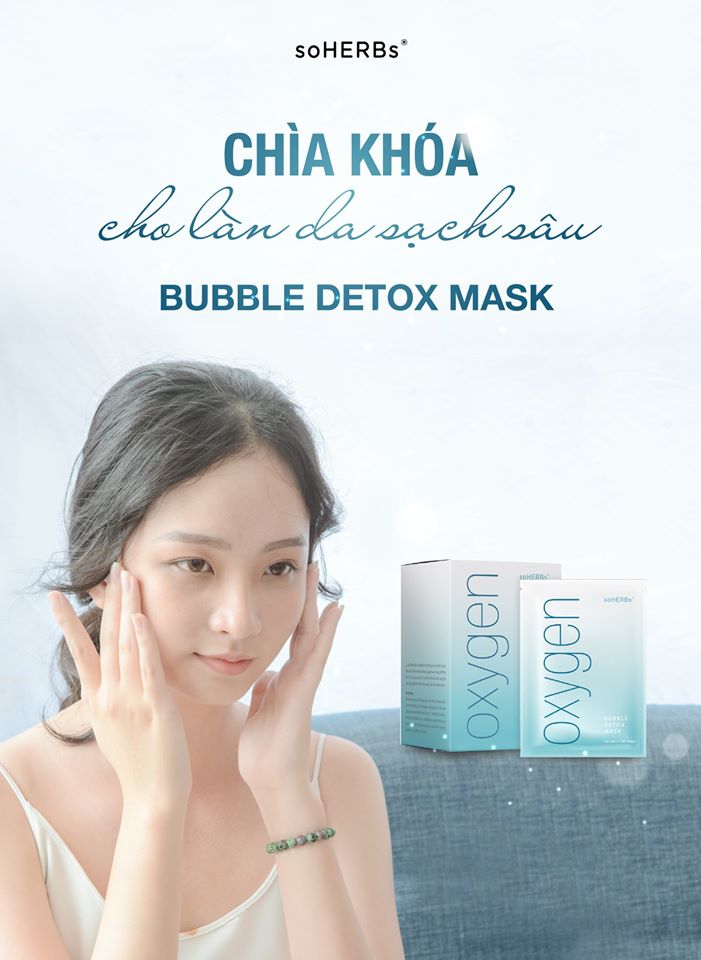 [HCM]Mặt Nạ Sủi Bọt Mask Oxygen Bubble Detox
