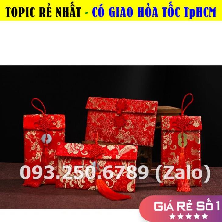 Bao Lì Xì Gấm Cao Cấp Ngày Tết , Cưới Hỏi , Có vải lót bên trong