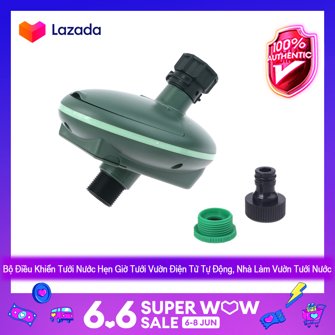 Bộ Điều Khiển Tưới Nước Hẹn Giờ Tưới Vườn Điện Tử Tự Động, Nhà Làm Vườn Tưới Nước