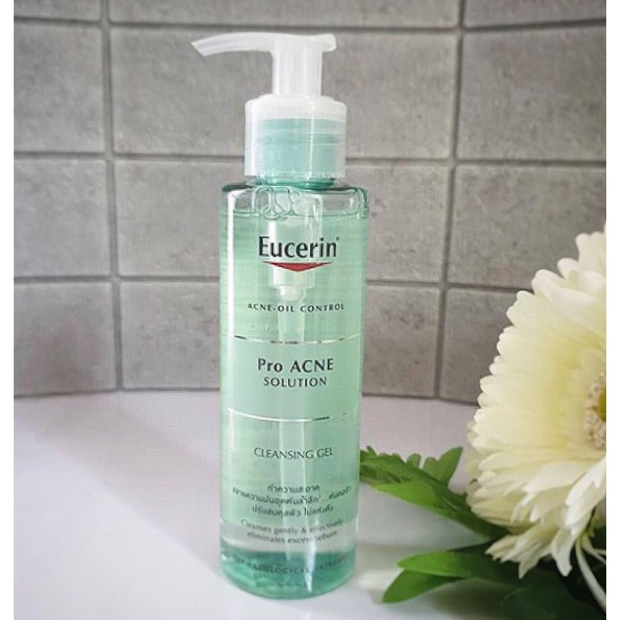 ♙℗ Sữa Rửa Mặt Eucerin Pro Acne Solution Cleansing Gel
