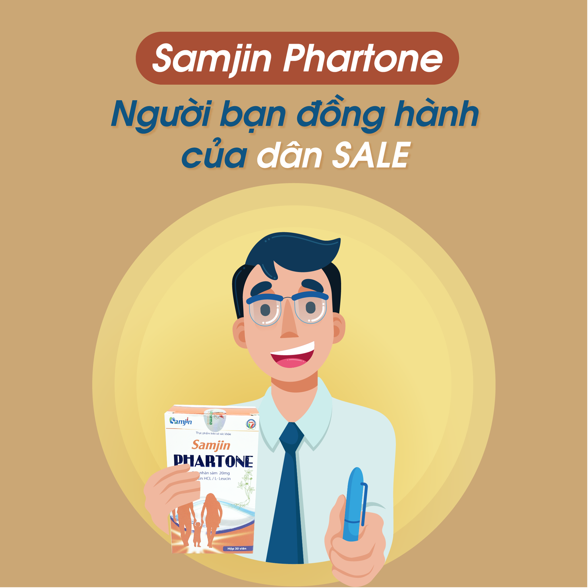 [HCM]Nhân sâm Samjin Phartone