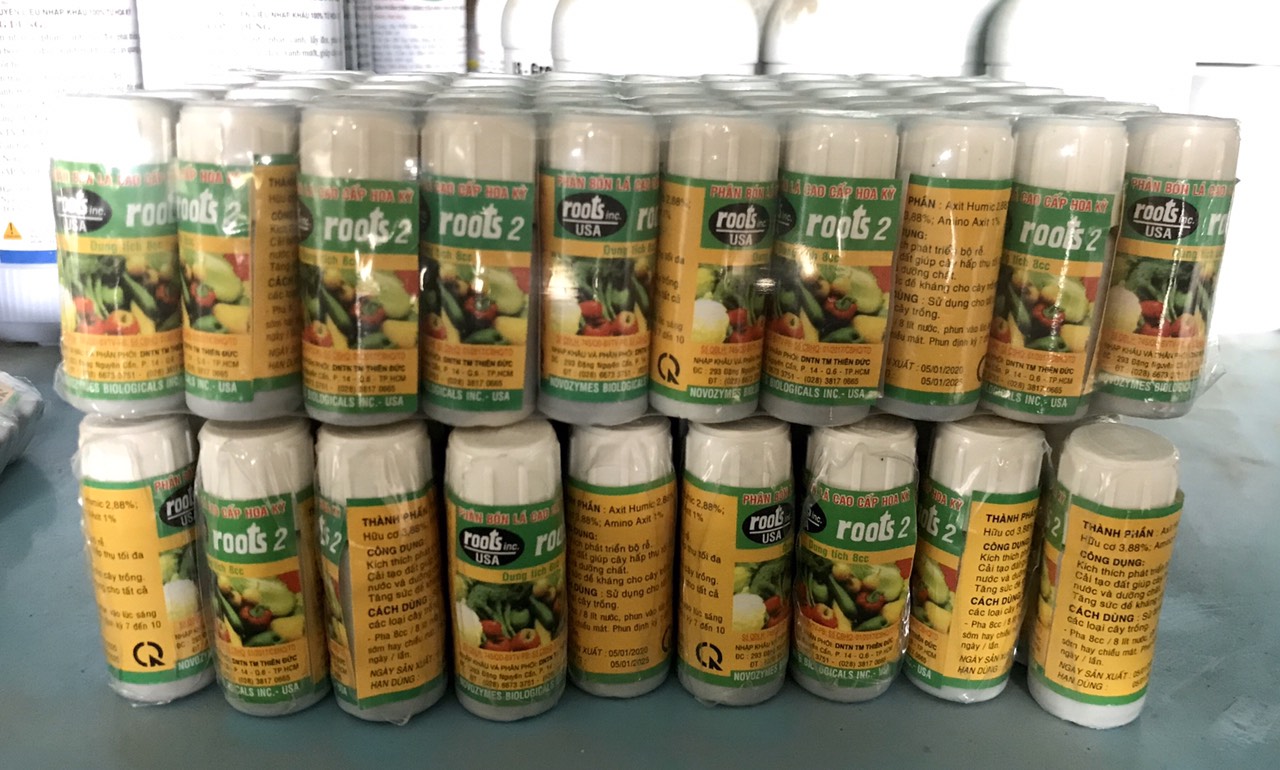 10 Ống phân bón lá cao cấp Hoa Kỳ- Roots 2 - 8ml