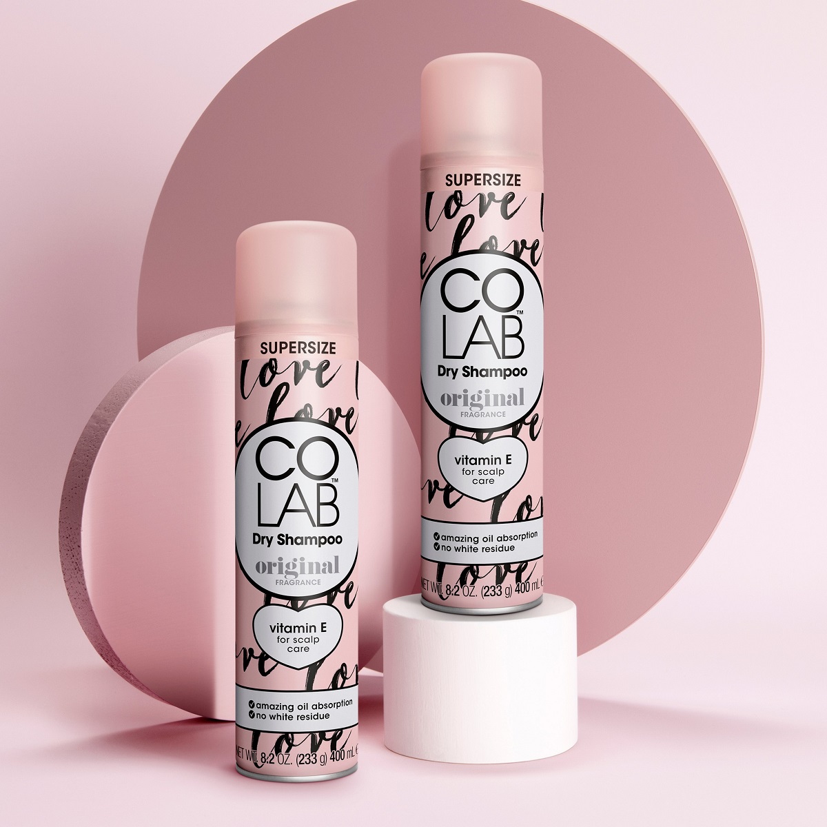 Dầu Gội Khô Colab Dry Shampo 200ml