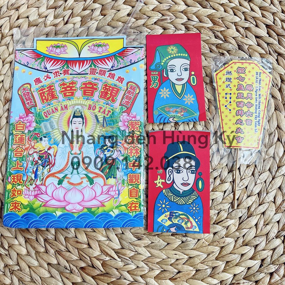 Bài vị cúng sao (giá chỉ có bài vị)
