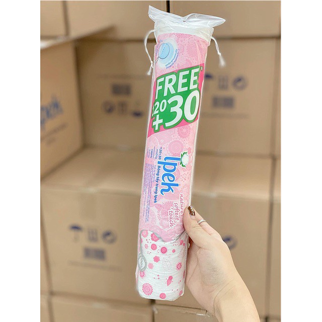 [HCM]Bông Tẩy Trang Ipek 150 Miếng