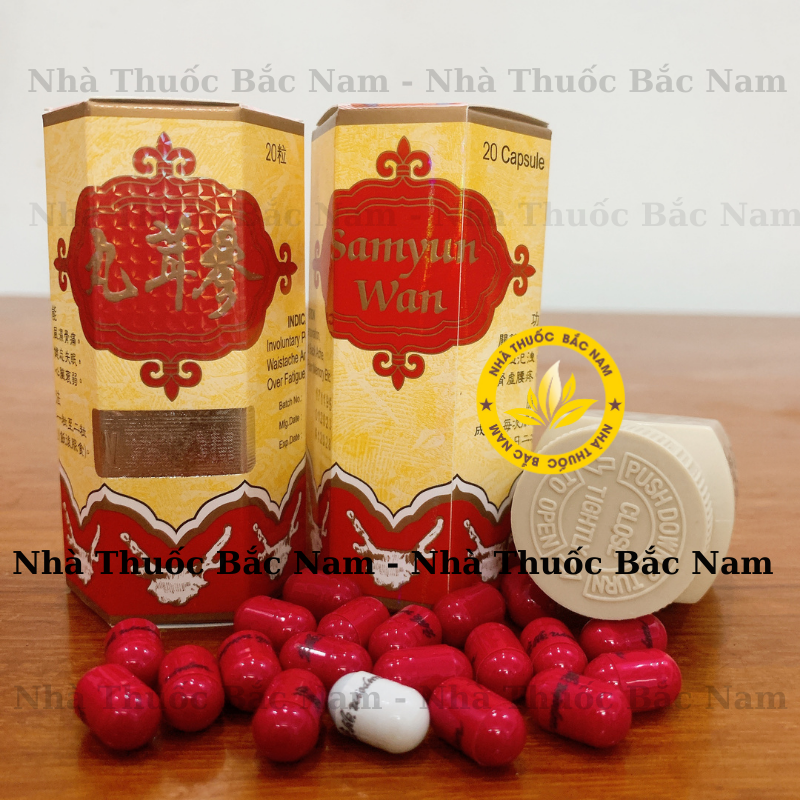 Tăng cân seng yong wan, sam yun wan malaysia ( Sâm Nhung Hoàn đỏ )