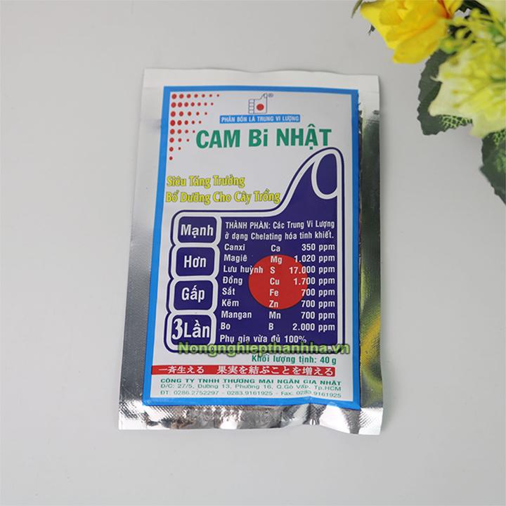 Phân bón tăng trưởng CamBi Nhật - gói 40g