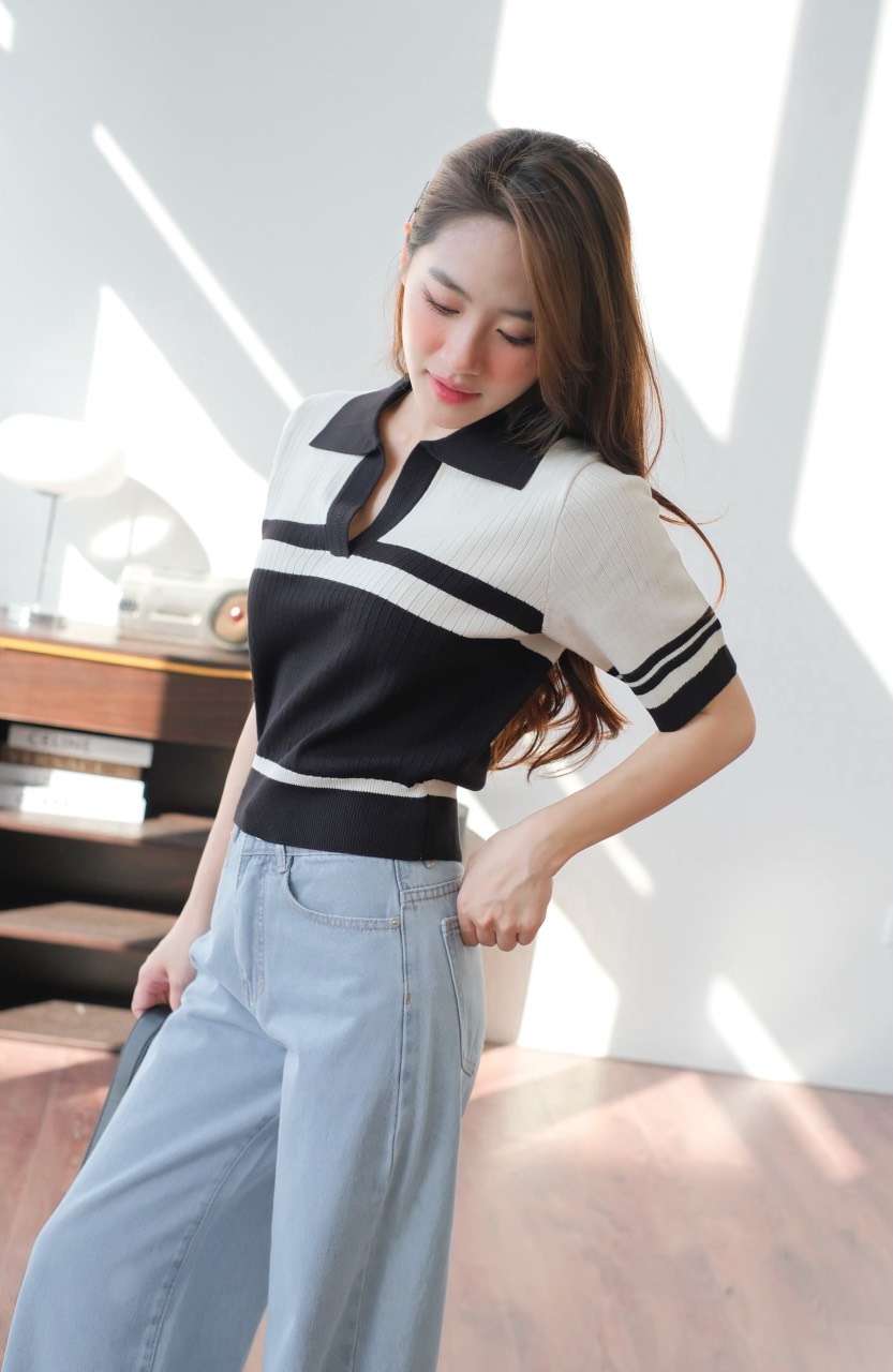 GOLA - Áo MEADOW - Áo polo crop top